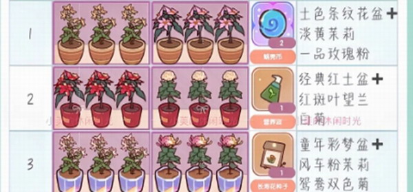 我的休闲时光花店整理花架技巧有哪些 我的休闲时光花店整理花架技巧大全